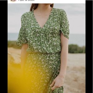 Piper & Scoot Floral Dress 🌱